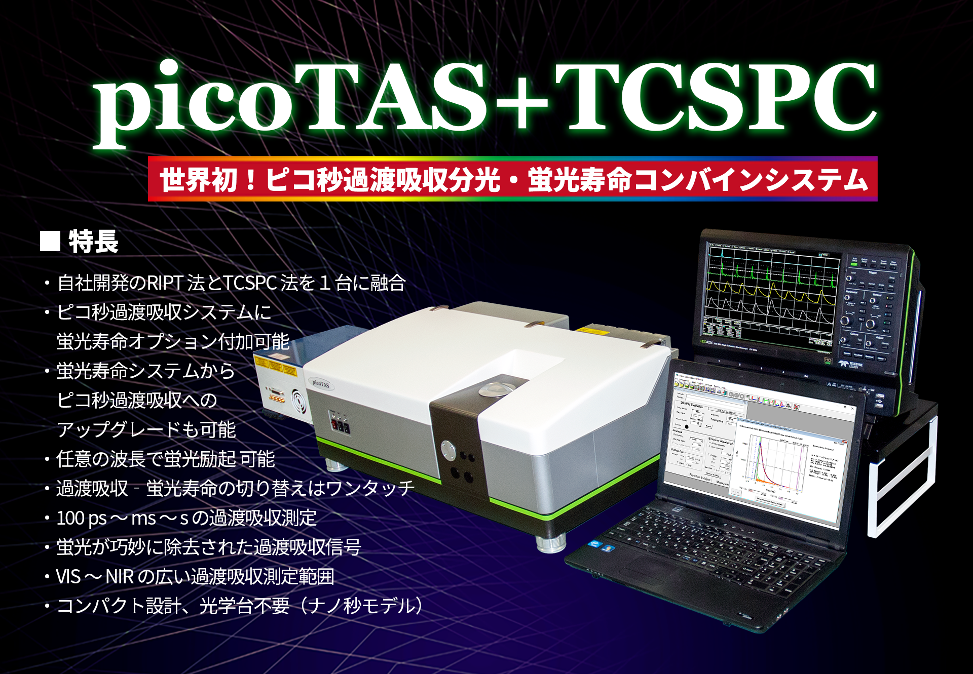 picoTAS+TCSPC