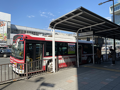 京阪枚方市駅南口バス乗り場前