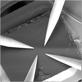 STM Image of 4 point measurement by USM1400-4P