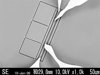 STM Image of Resistance of micro structure by USM1400-4P