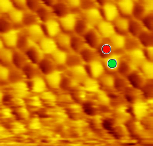 Topo image -- USM1300 Sample 4