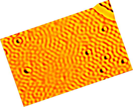 Standing wave on Cu (111) surface by USM-1300S VTI -- USM1300 Sample 7