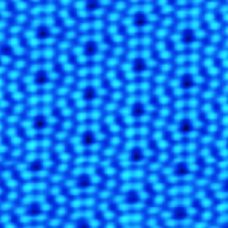 STM Topographic Image of Si (111) -- USM1300 Sample 1