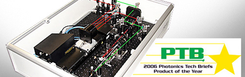 フェムト秒ポンプ・プローブ過渡吸収測定装置 HELIOS