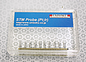 STM用探針。PtIr白金イリジウム